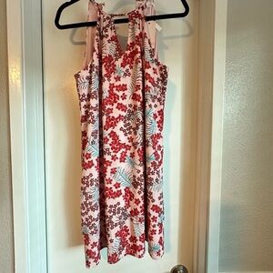 Candie's Pink and Red Floral Dress